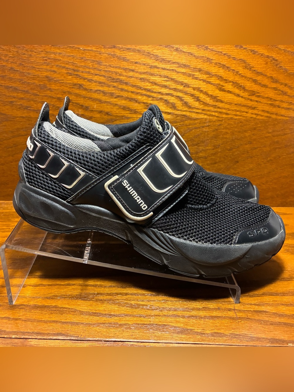 Y2K VTG Shimano SPD Cycling Shoes Black Men’s Size 10